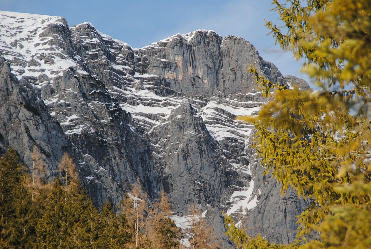 winter berchtesgaden rock free photo