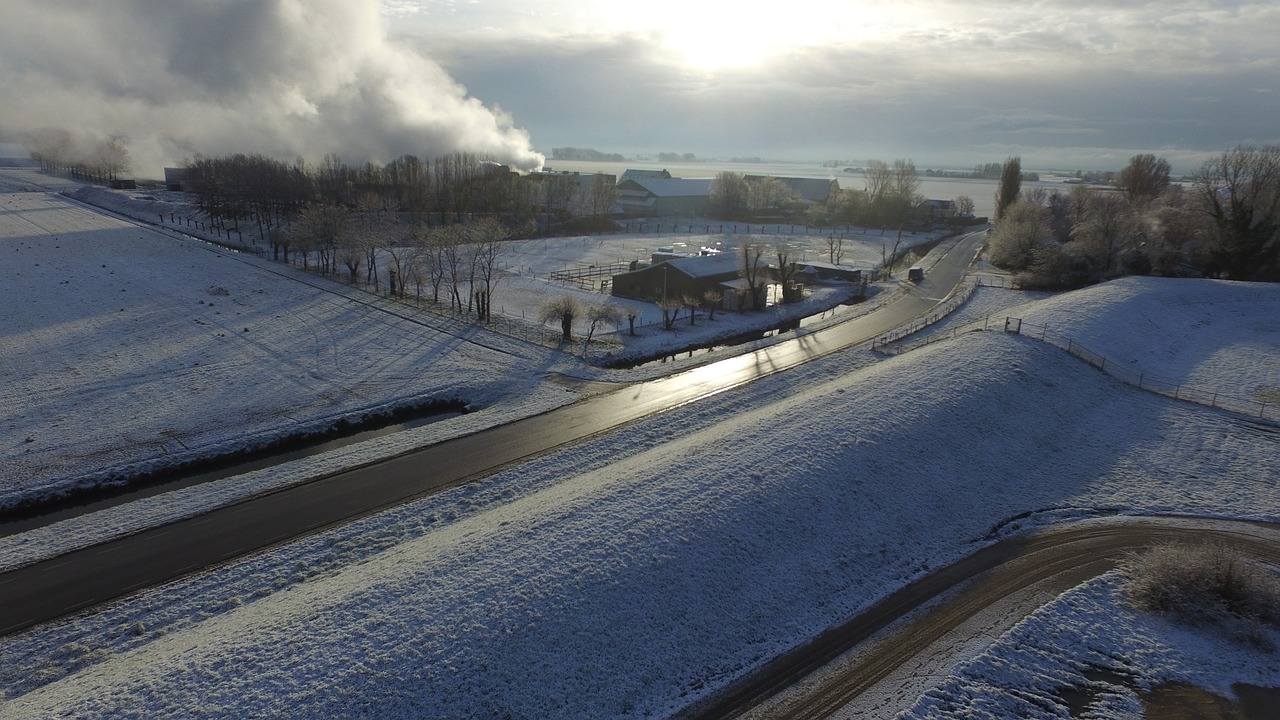 winter snow landscape free photo