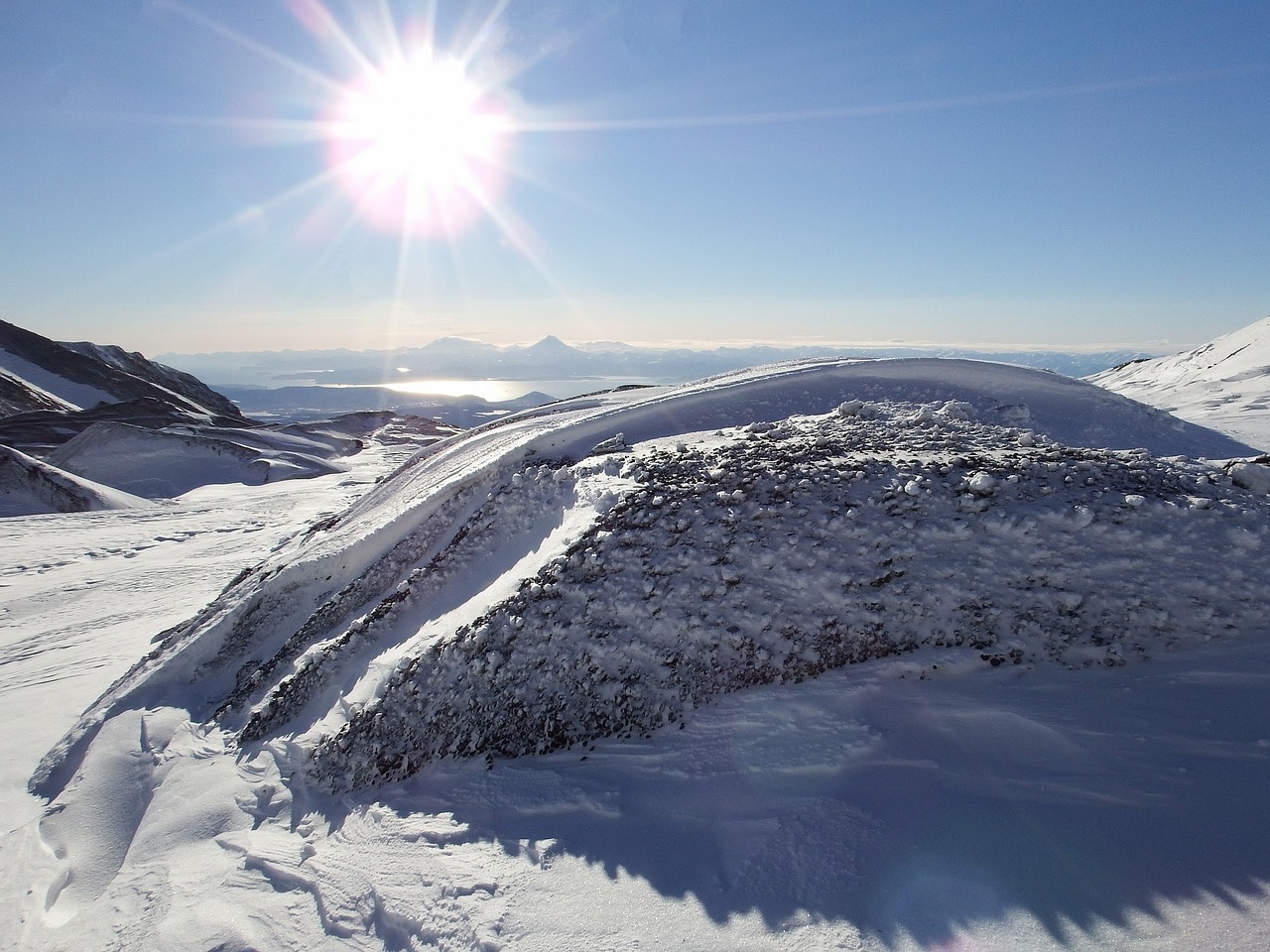 winter snow snowdrifts free photo