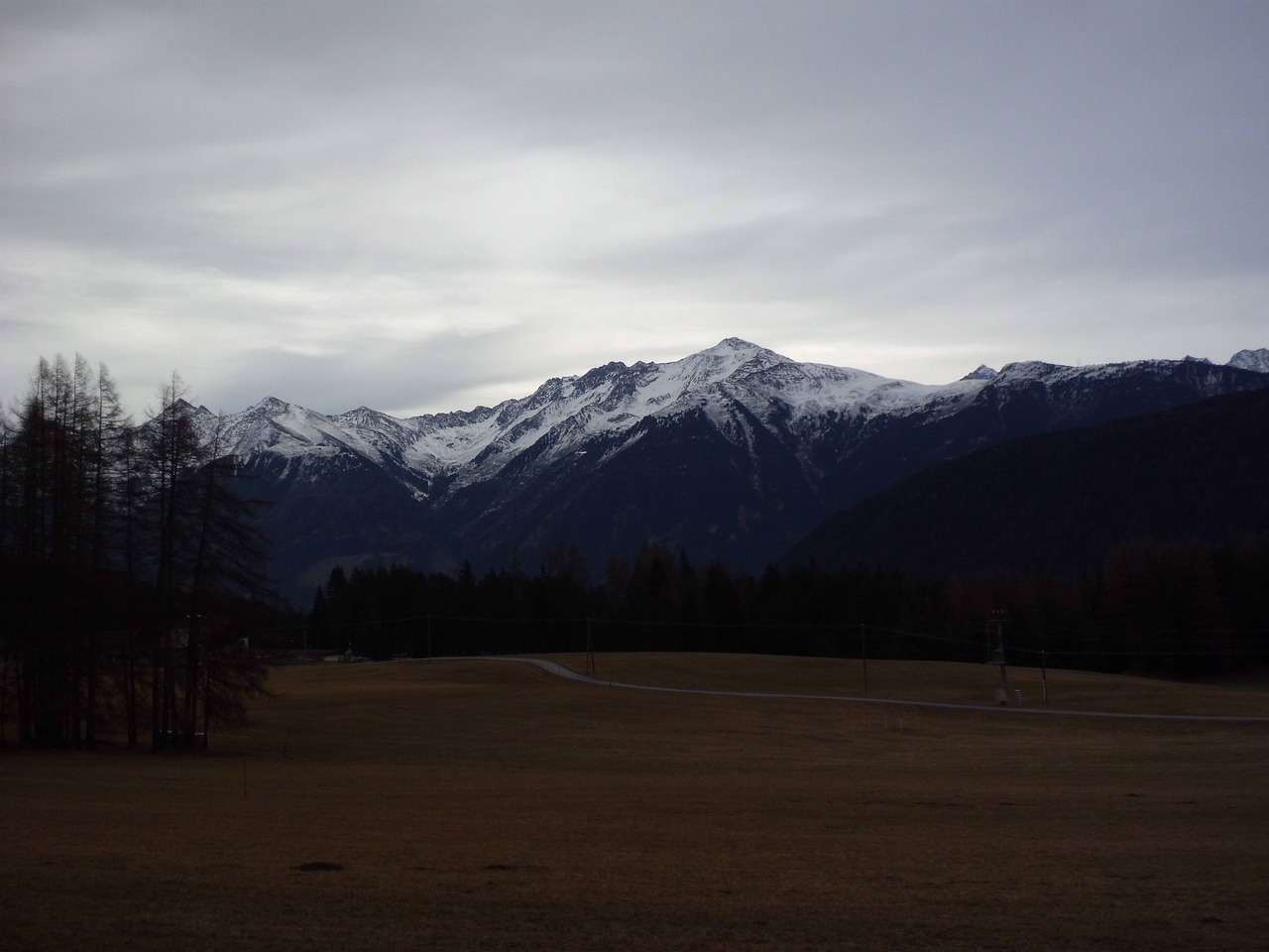 winter mountains wintry free photo