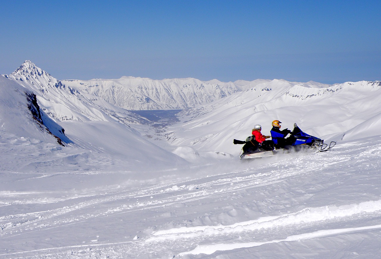 winter mountains height free photo