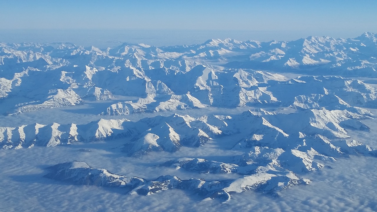 winter snow panoramic free photo