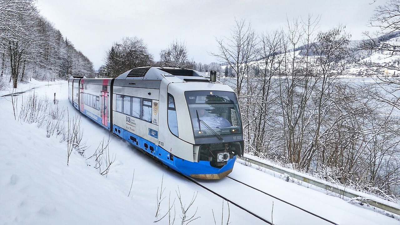 winter snow transport system free photo