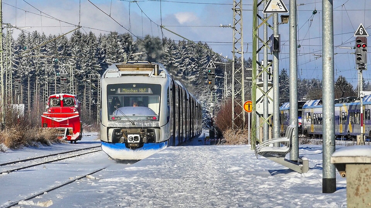 winter snow transport system free photo