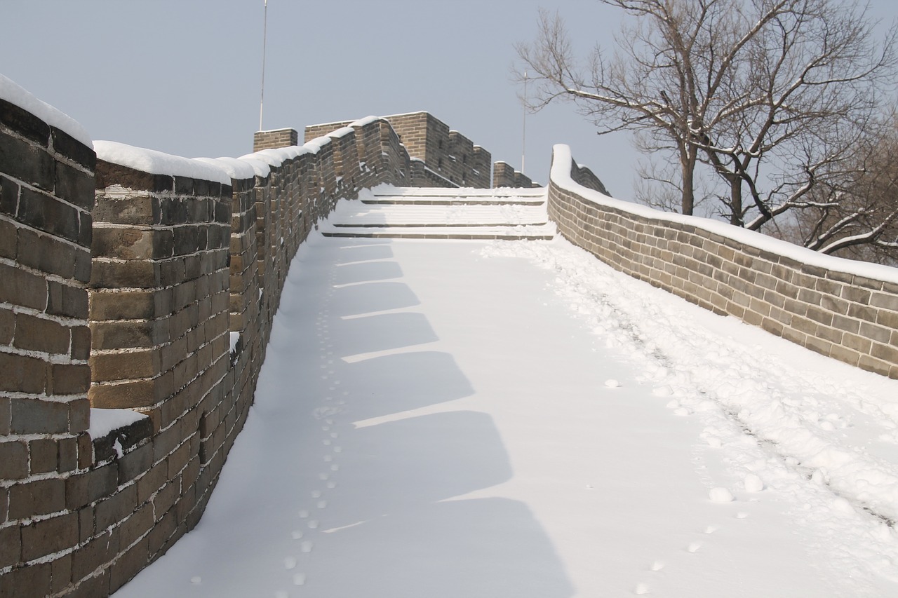 winter snow sky free photo