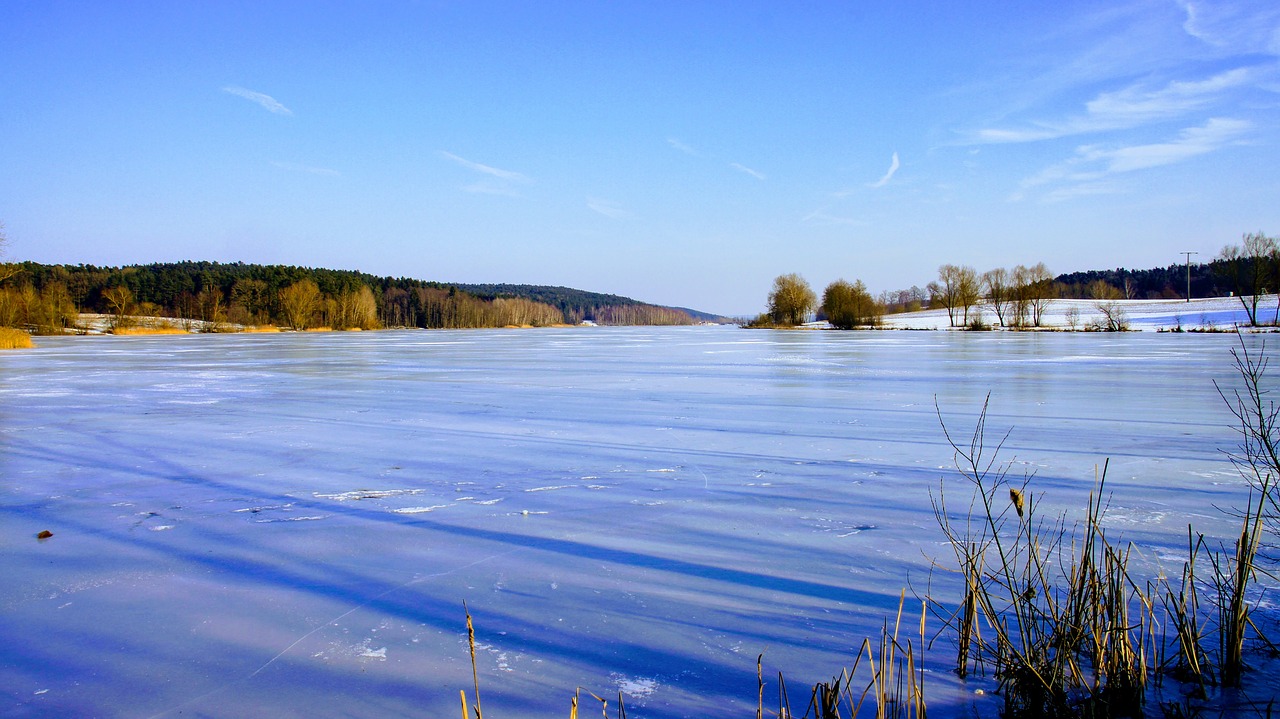 winter  lake  waters free photo