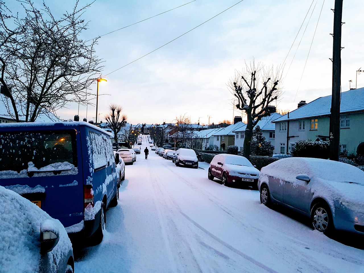 winter  snow  london free photo