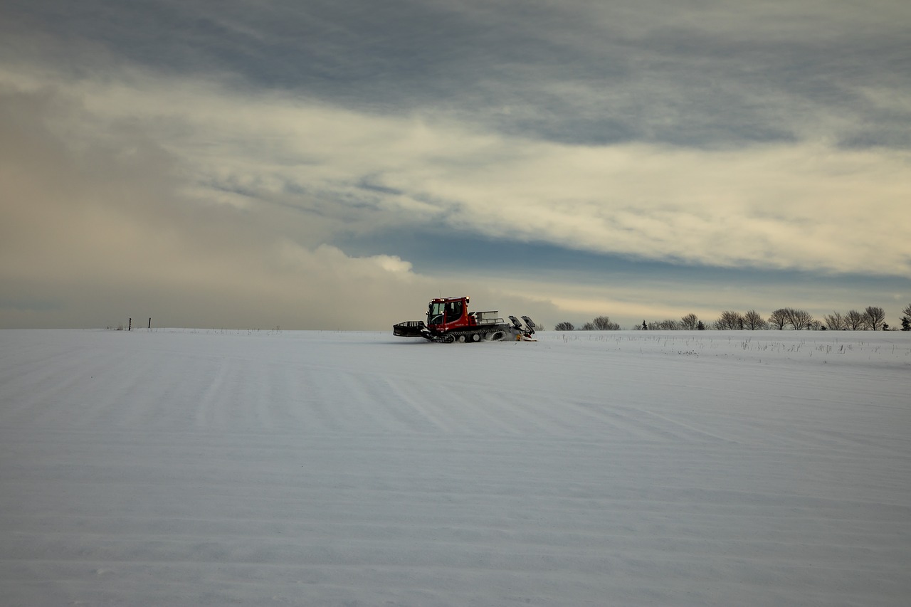 winter  snow machine  leisure free photo