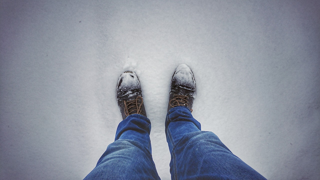 winter  shoes  legs free photo