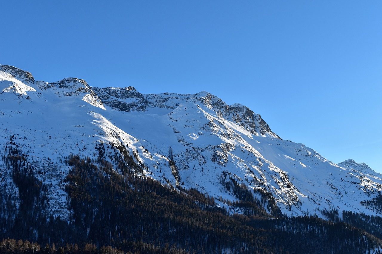 winter  mountains  ski area free photo