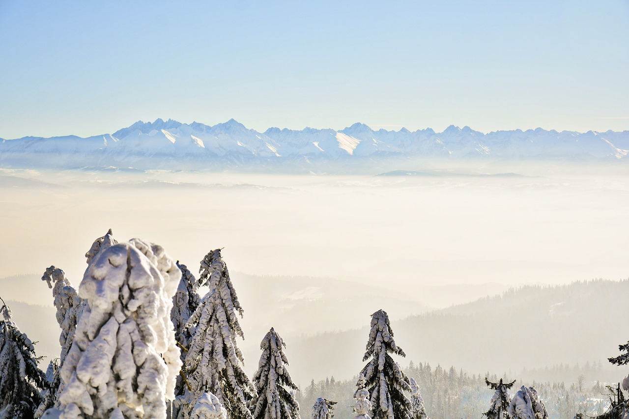 winter  snow  mountains free photo