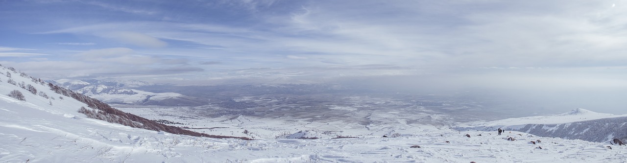 winter  mountain  panorama free photo