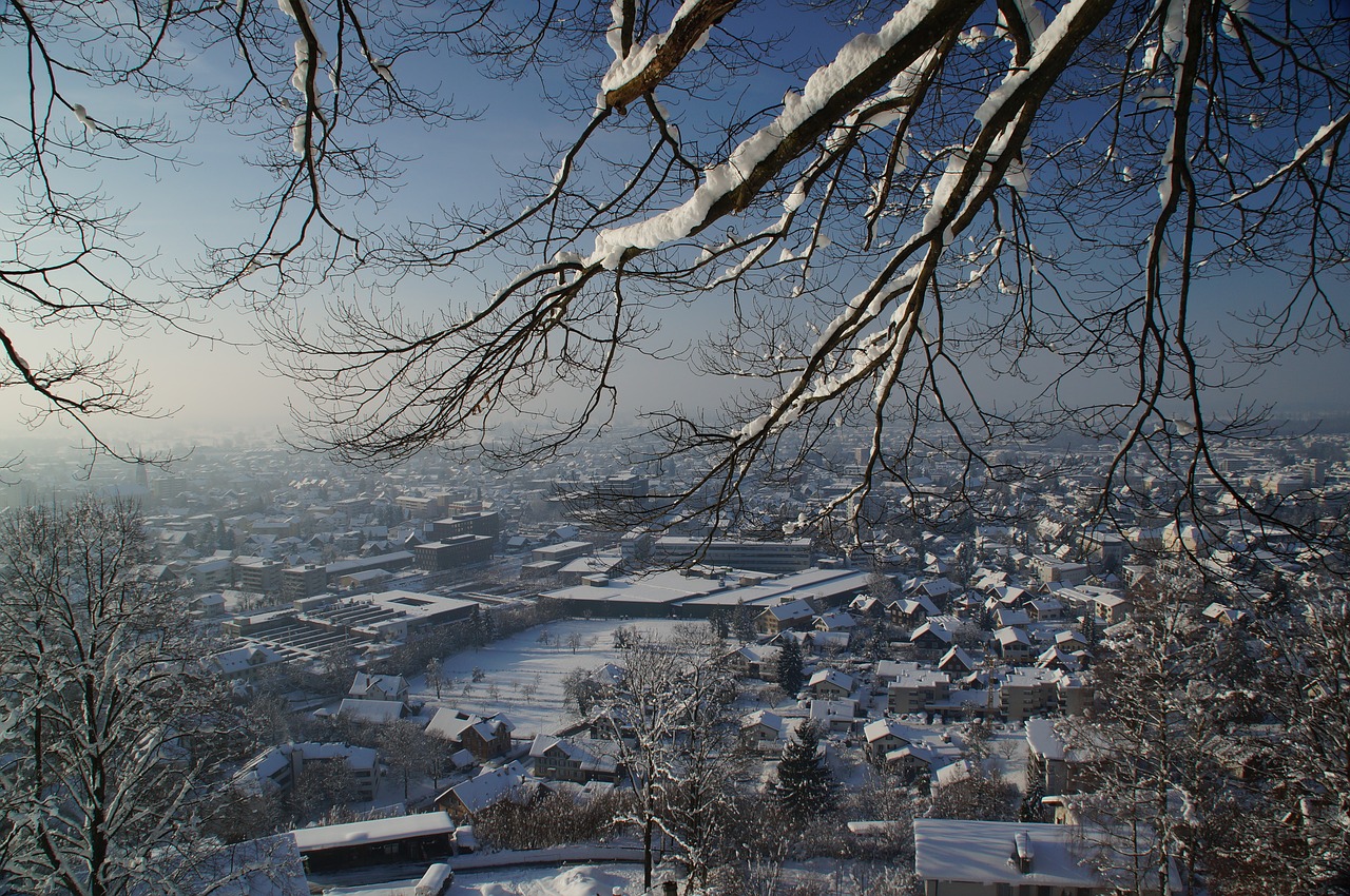 winter  vorarlberg  panorama free photo