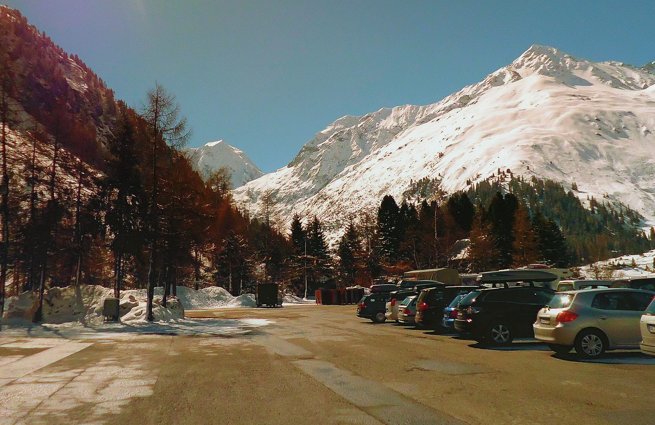 winter mountains the alps free photo