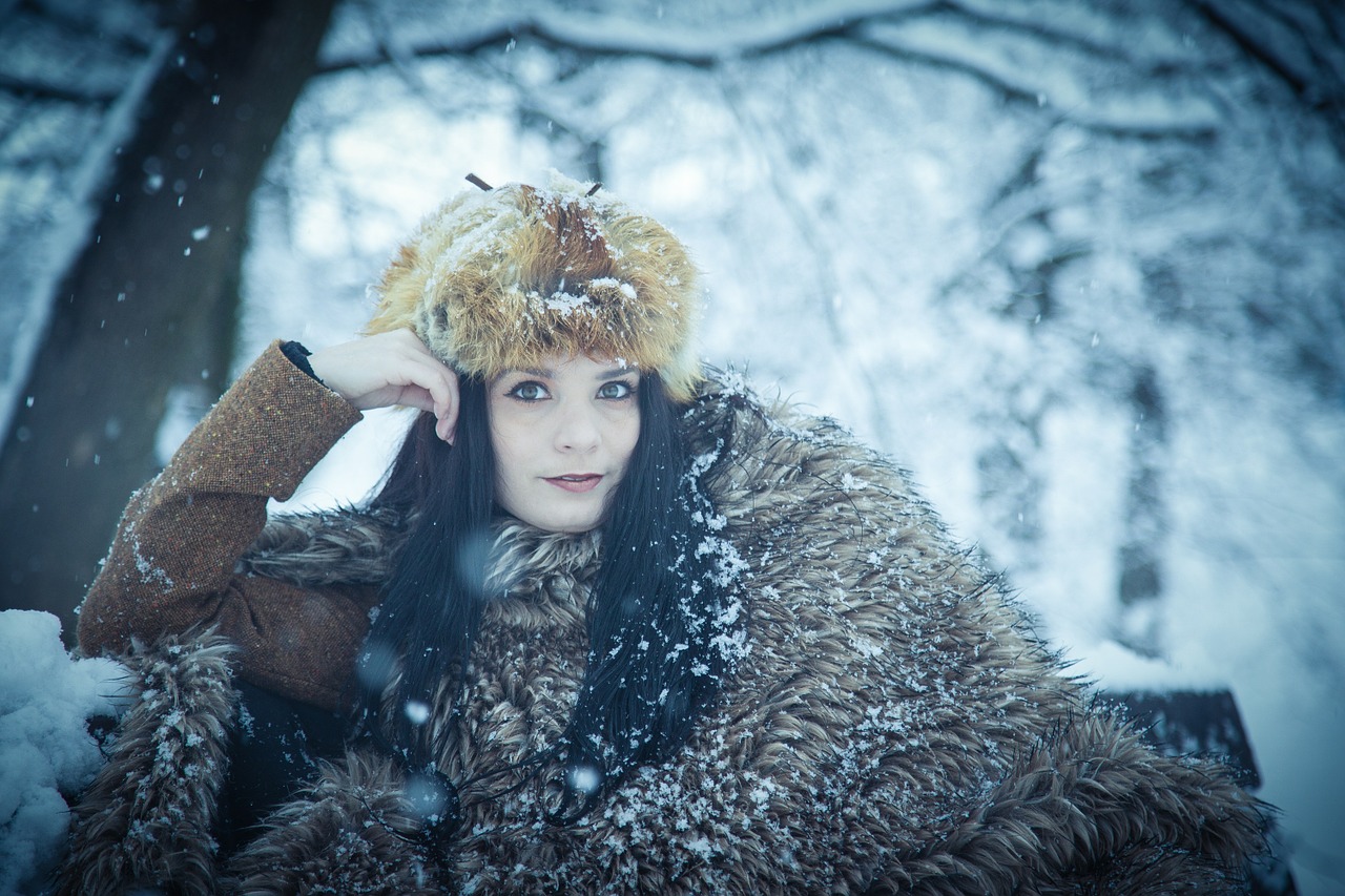 winter fashion girl free photo