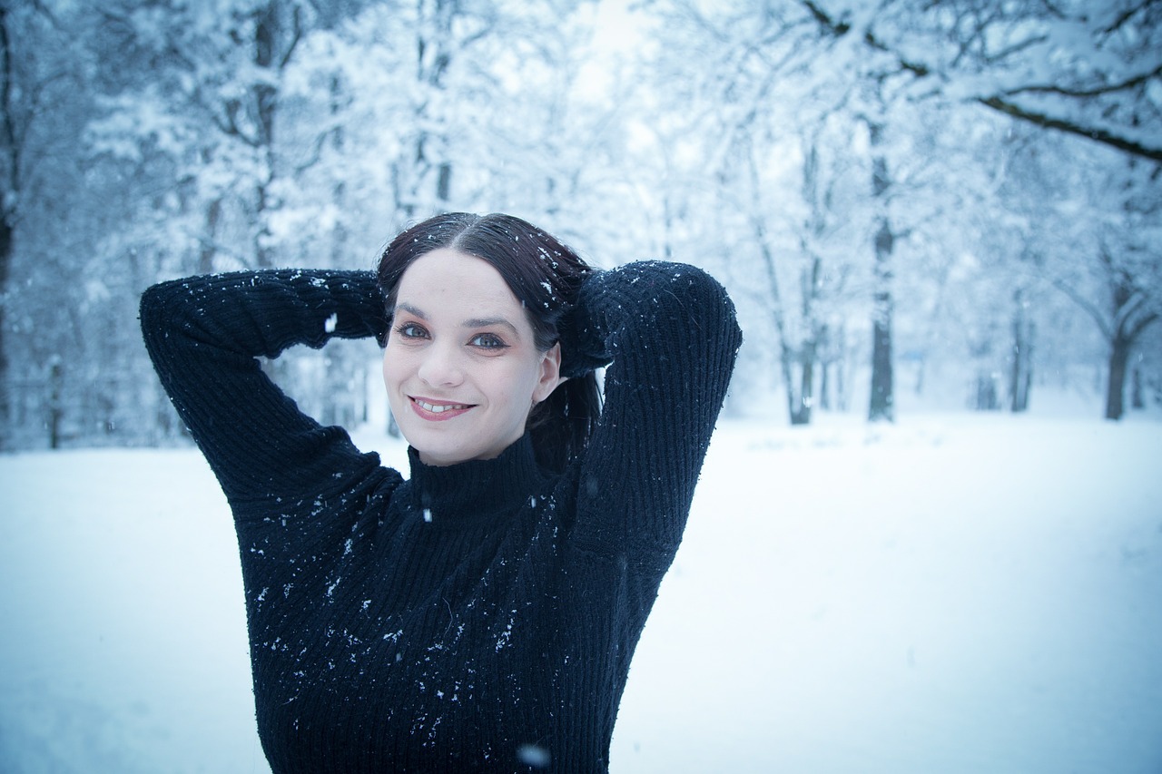 winter fashion girl free photo