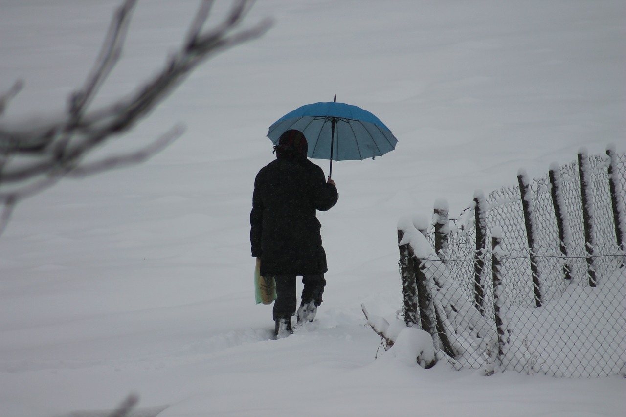 winter woman outdoor free photo