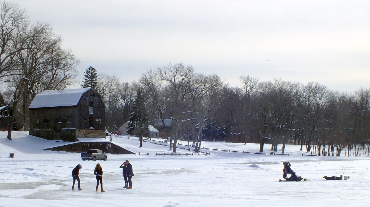 winter wonderland snow free photo