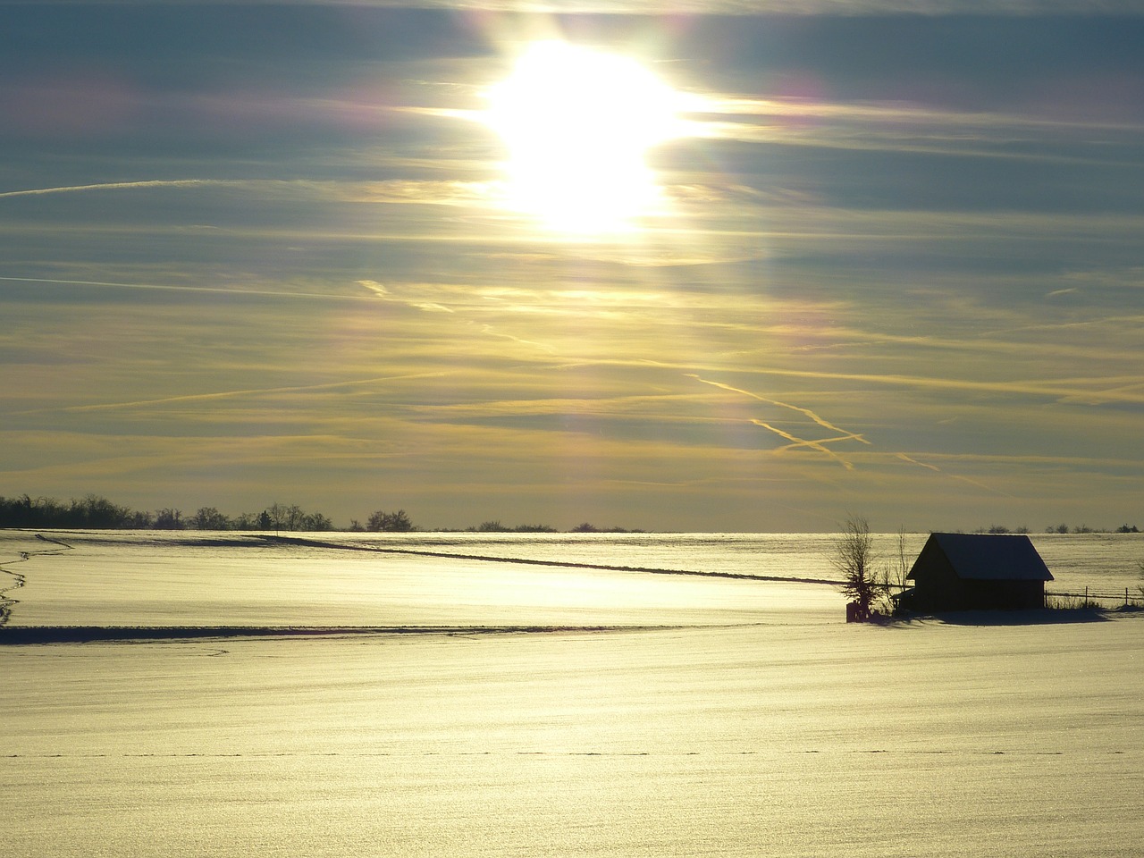 winter snow landscape free photo