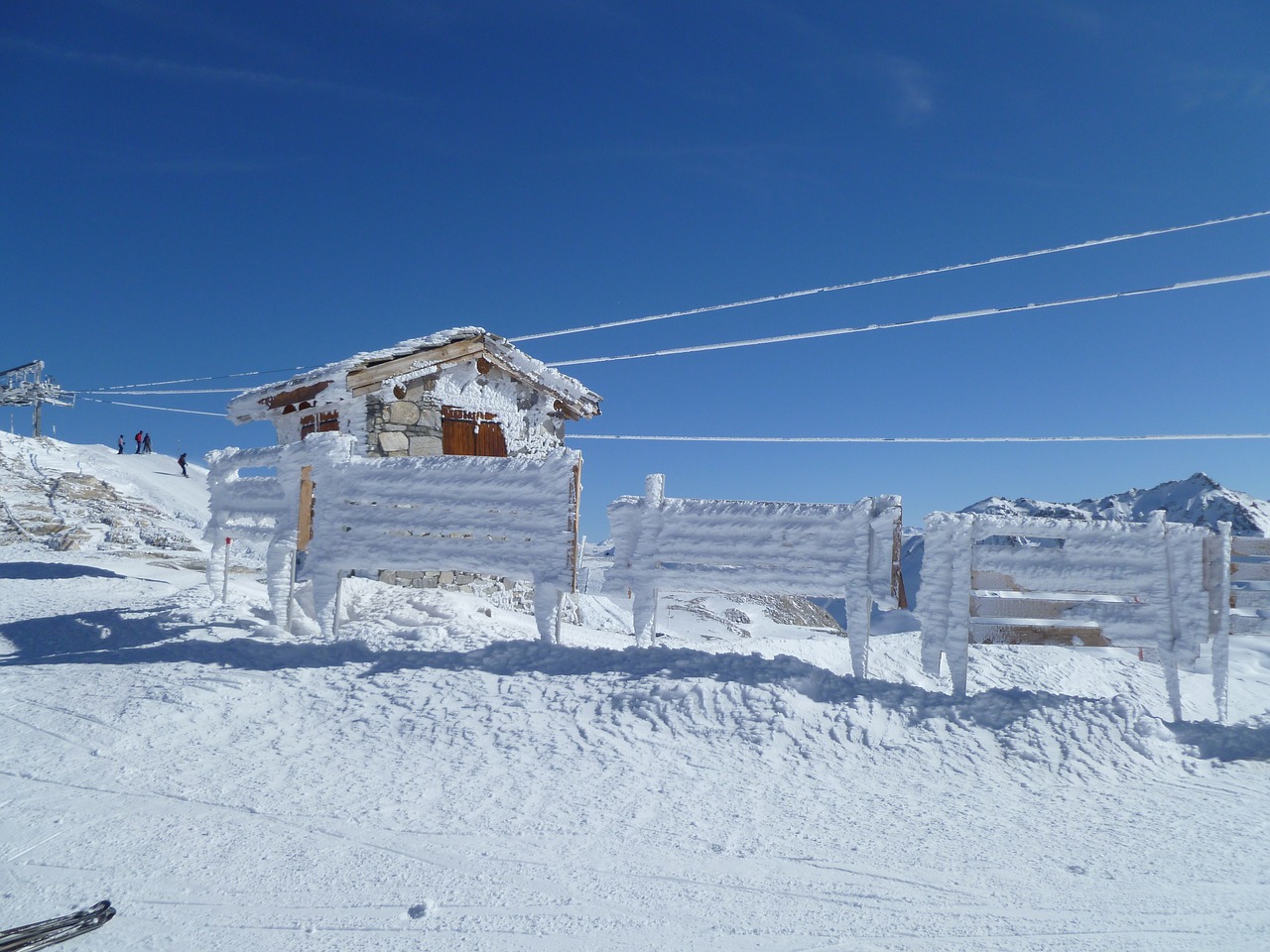 winter snow alps free photo