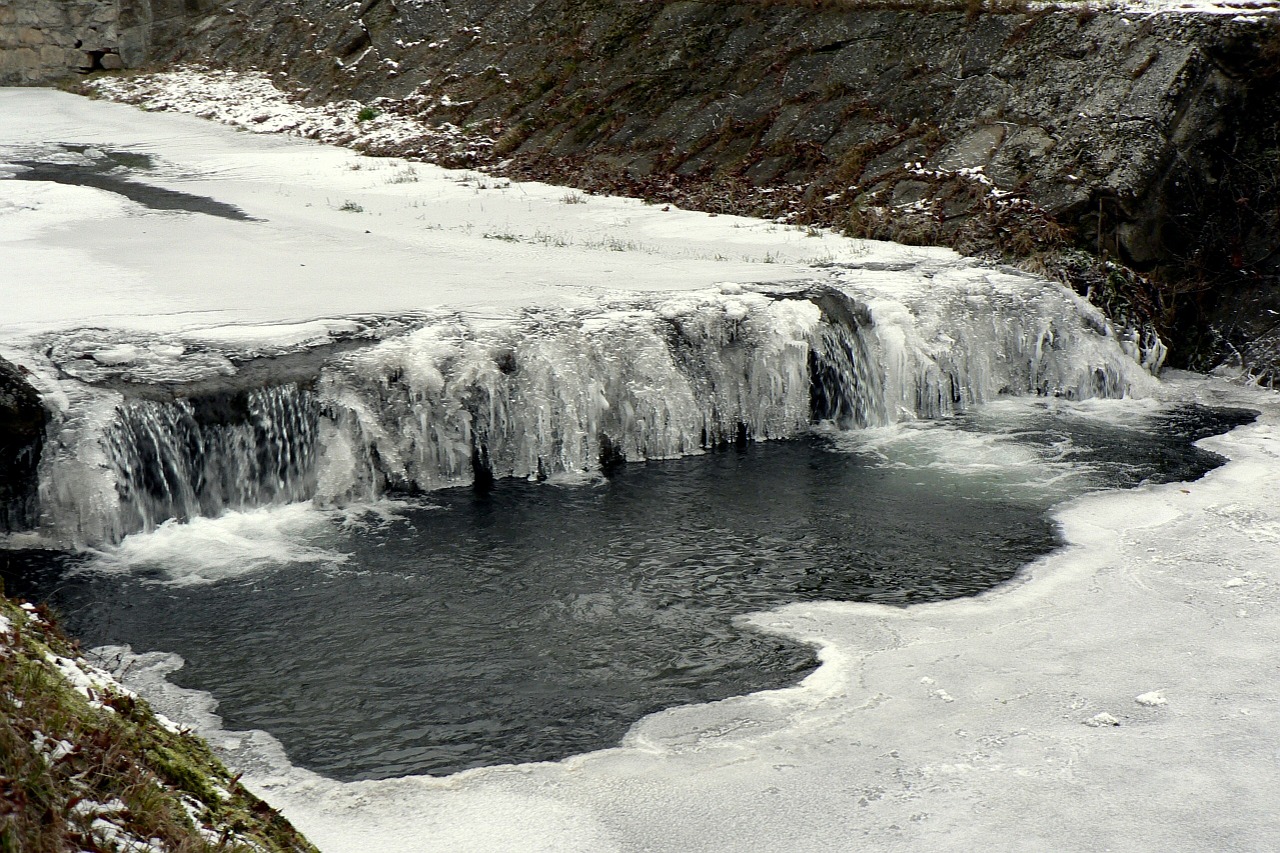 winter snow ice free photo