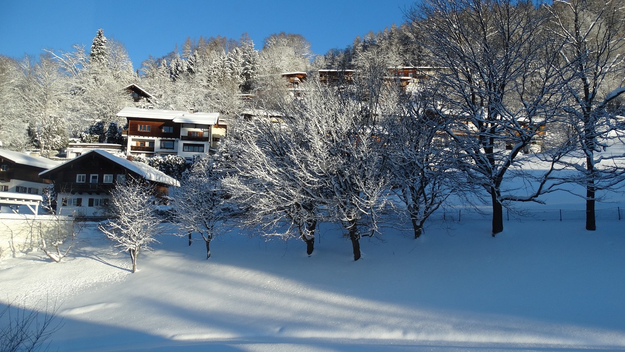 winter tegernsee snow free photo