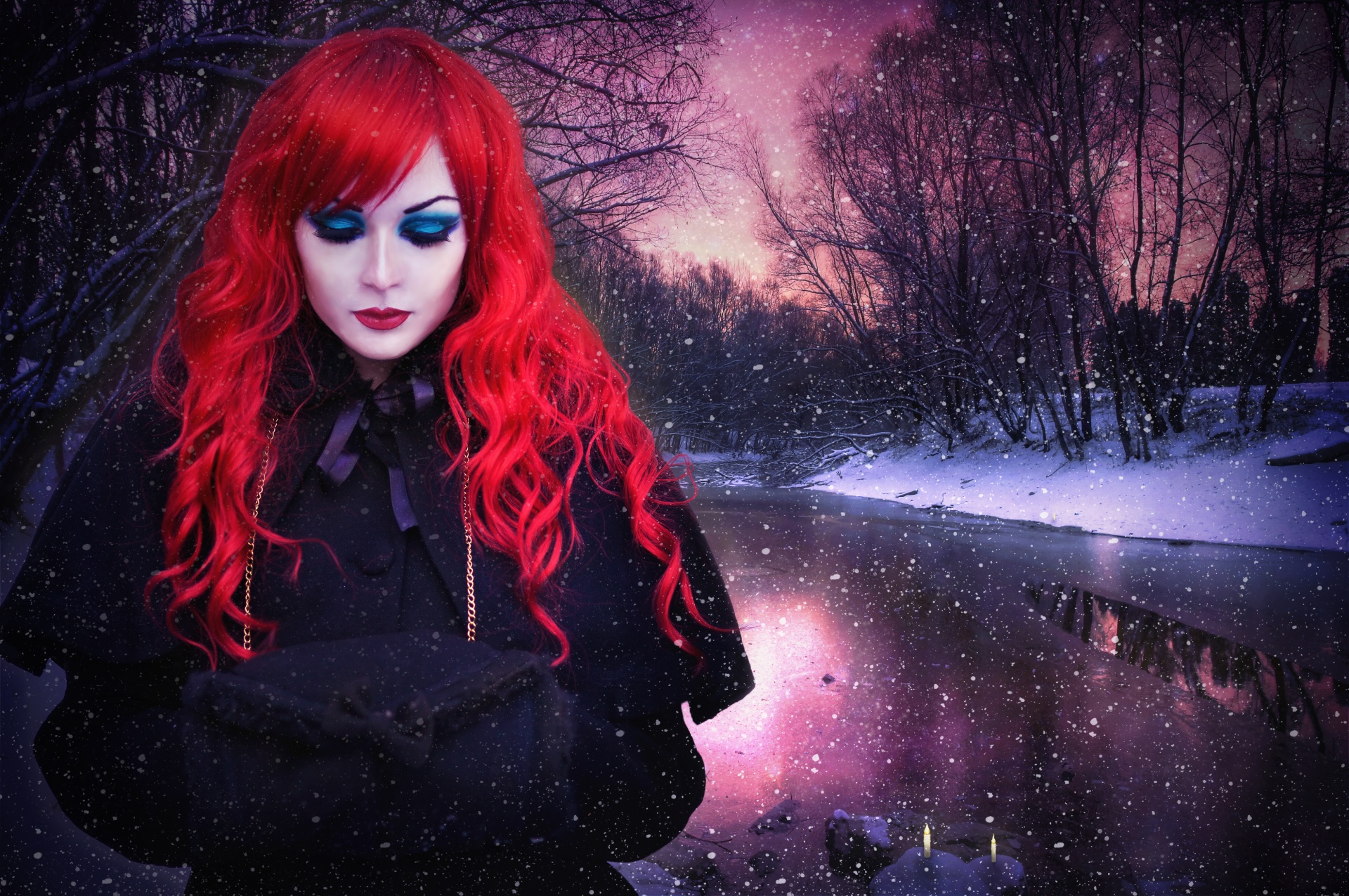 winter fantasy victorian free photo