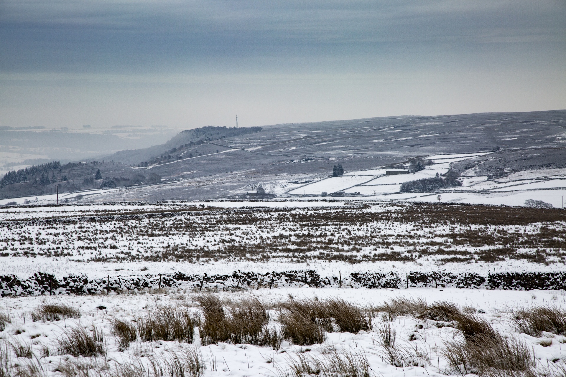 winter farm yorkshire free photo