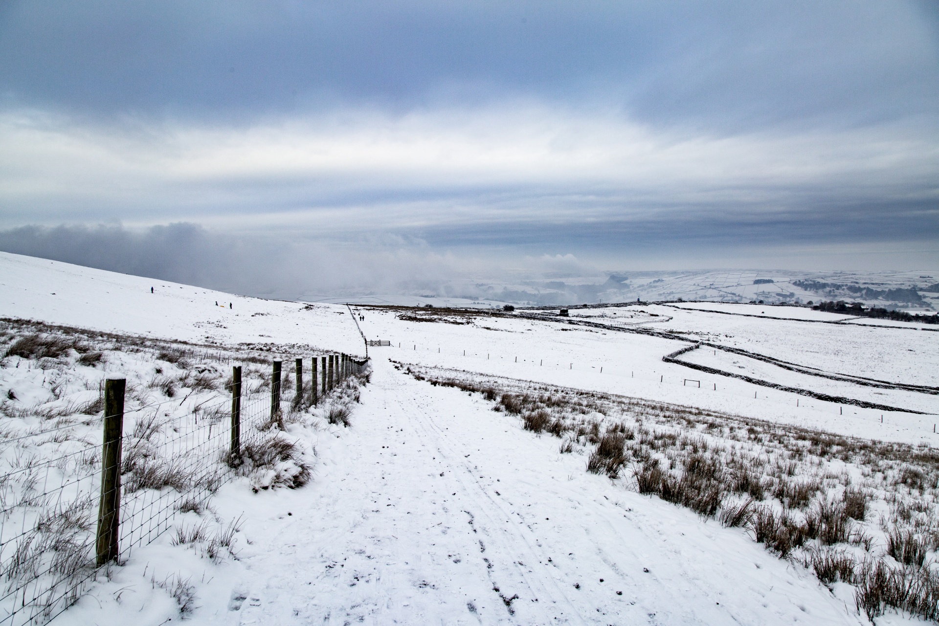 winter farm yorkshire free photo