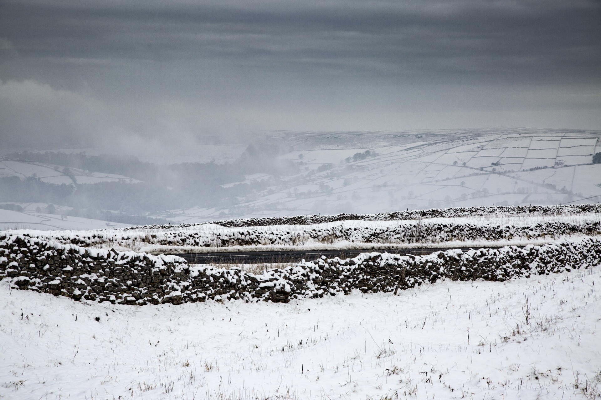 winter farm yorkshire free photo