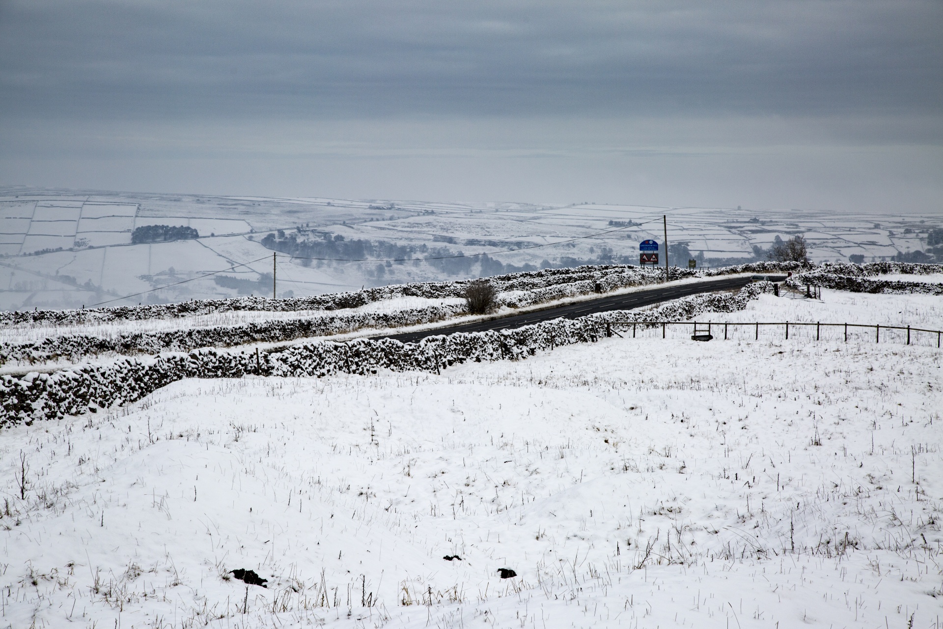 winter farm yorkshire free photo