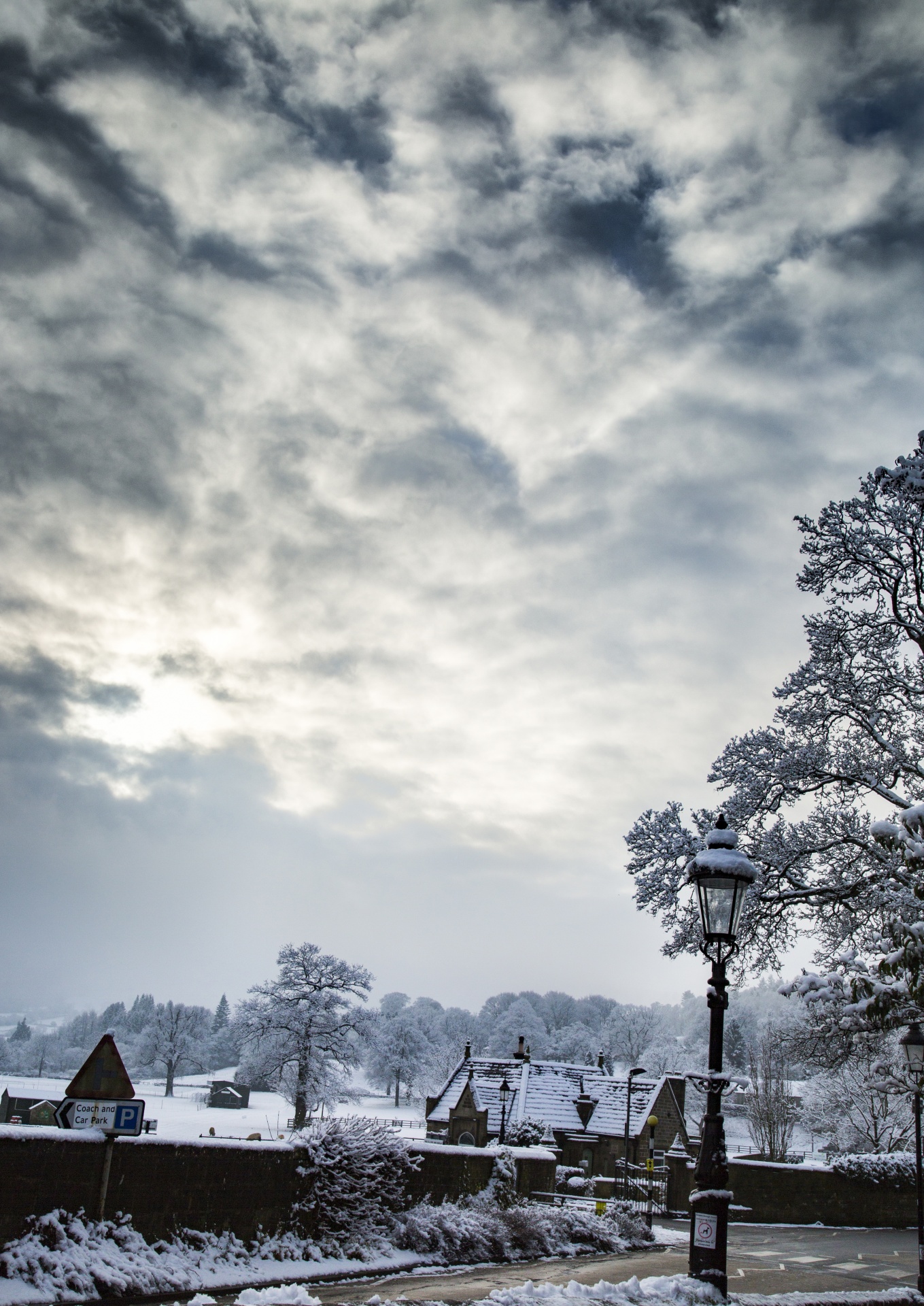 winter farm yorkshire free photo