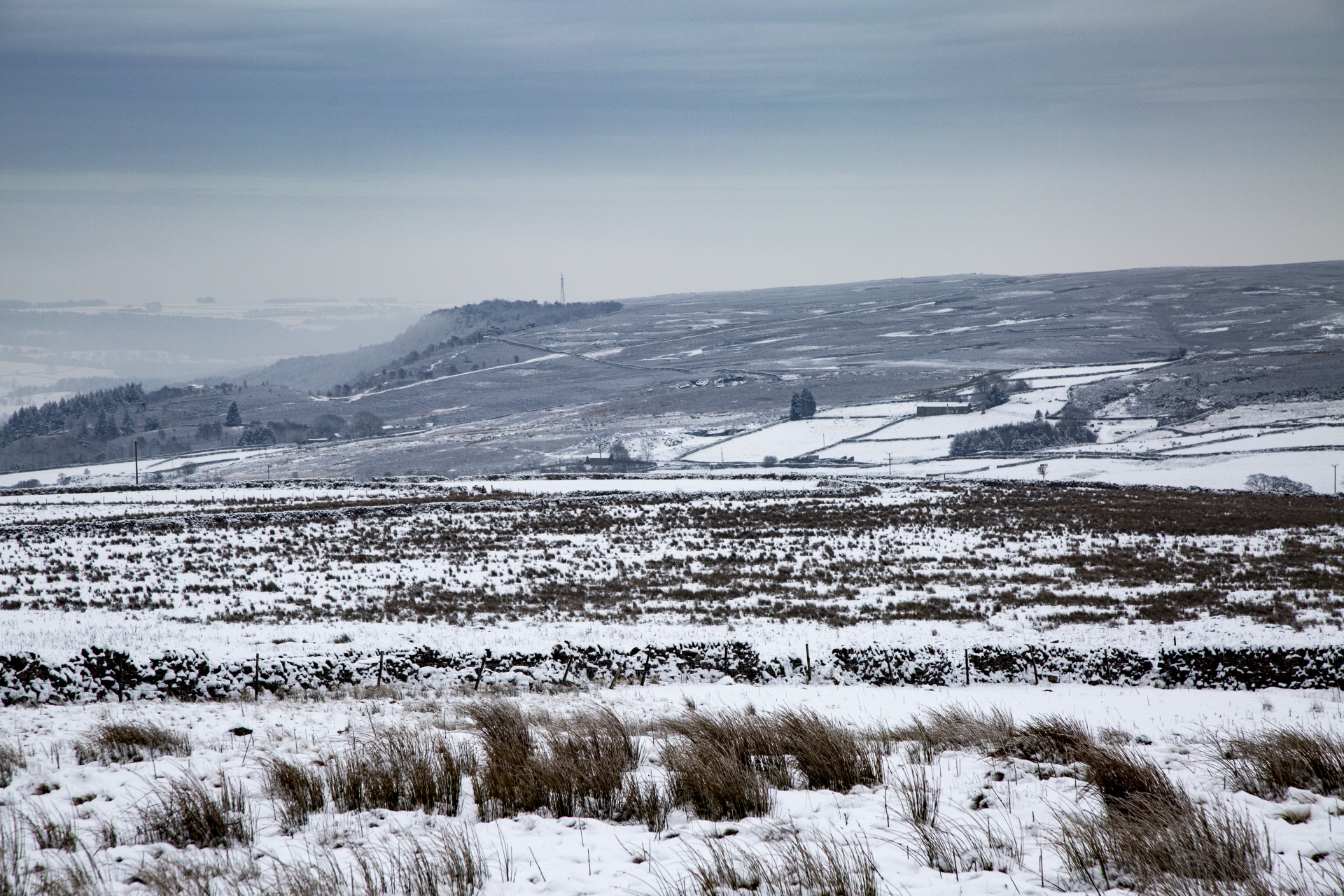 winter farm yorkshire free photo