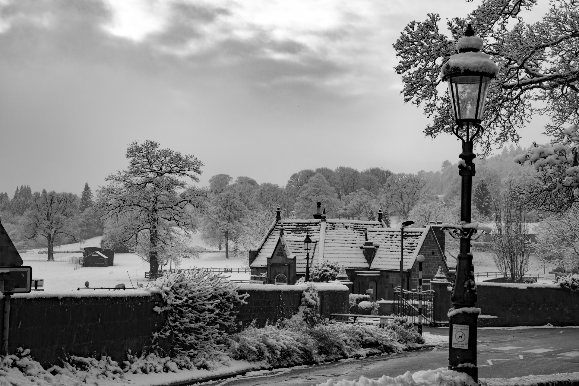 winter farm yorkshire free photo