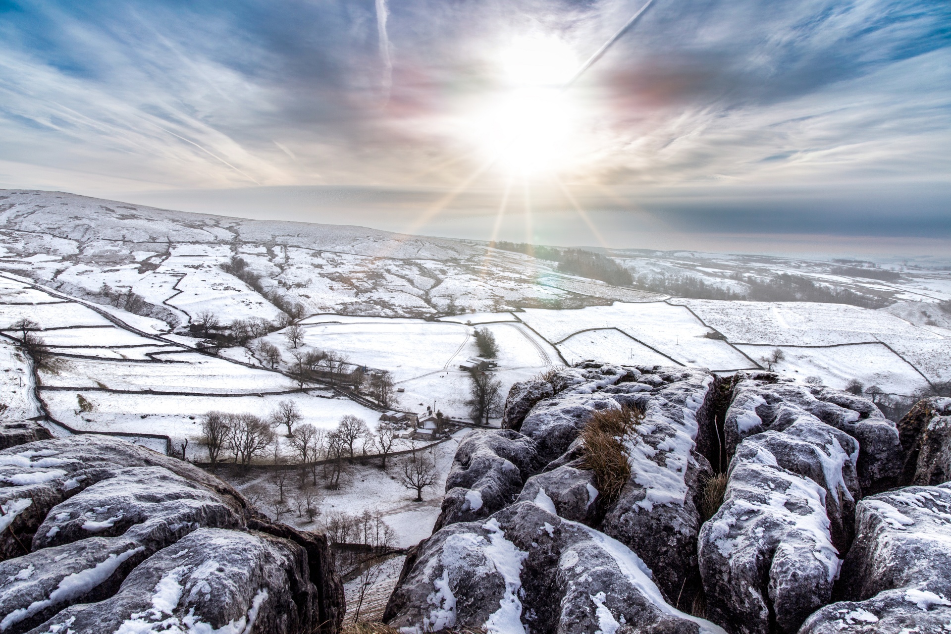 snow landscape travel free photo