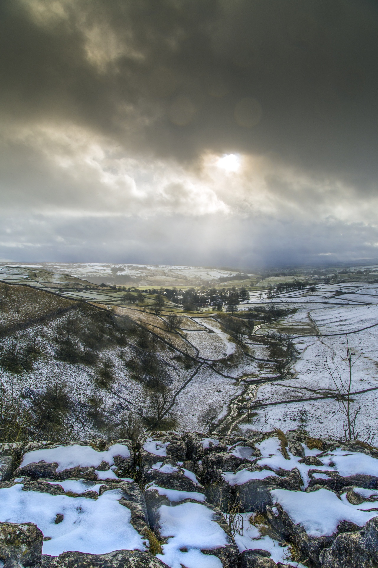 winter landscape snow free photo