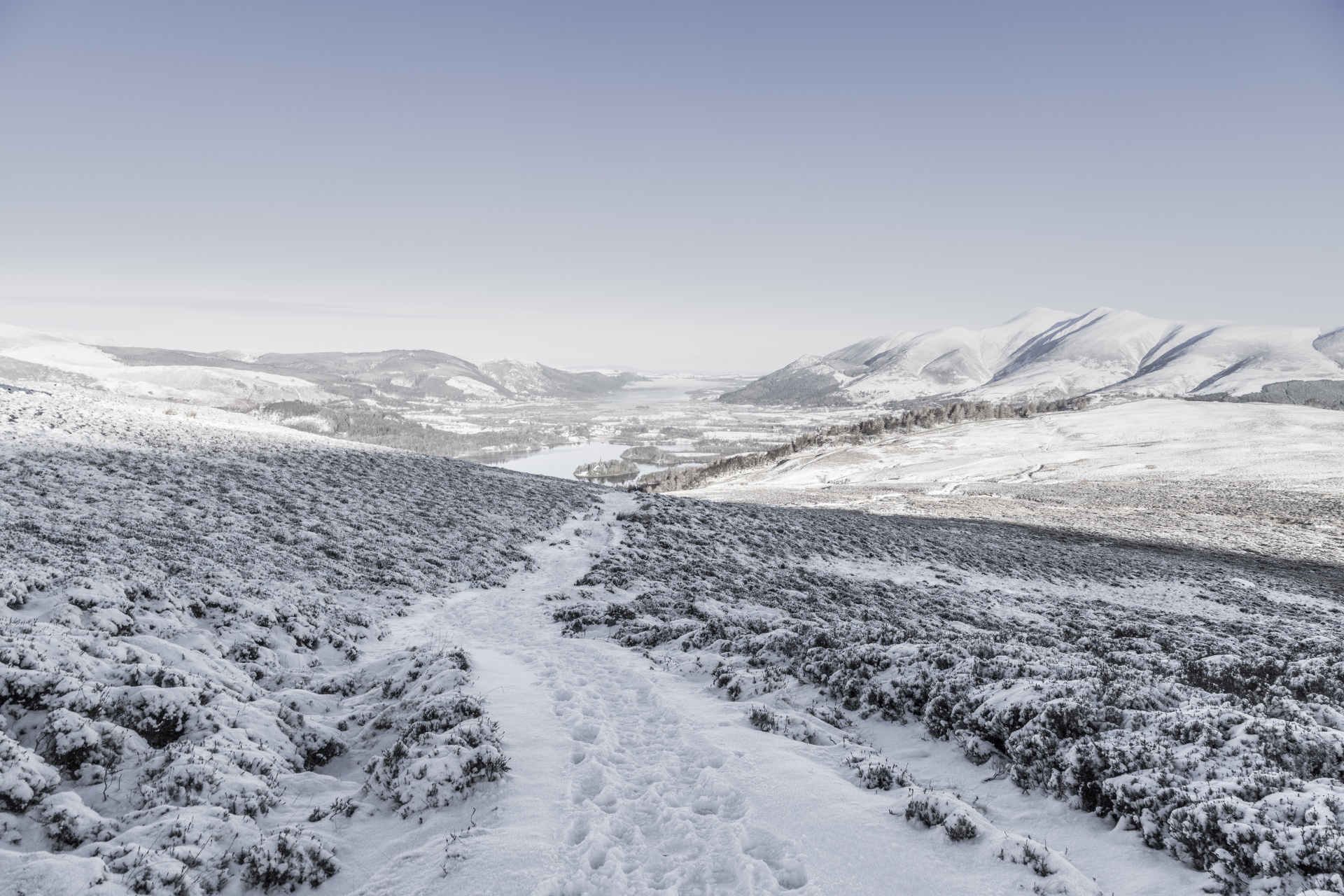 winter landscape snow free photo