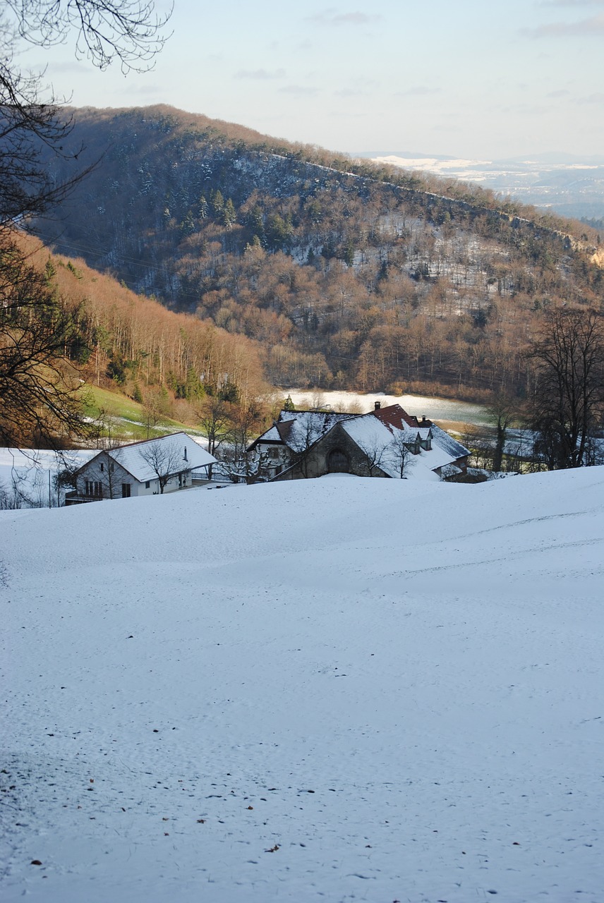 wintry barmelhof erlinsbach free photo