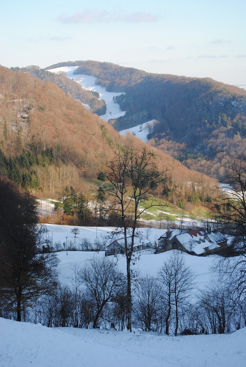 wintry barmelhof erlinsbach free photo