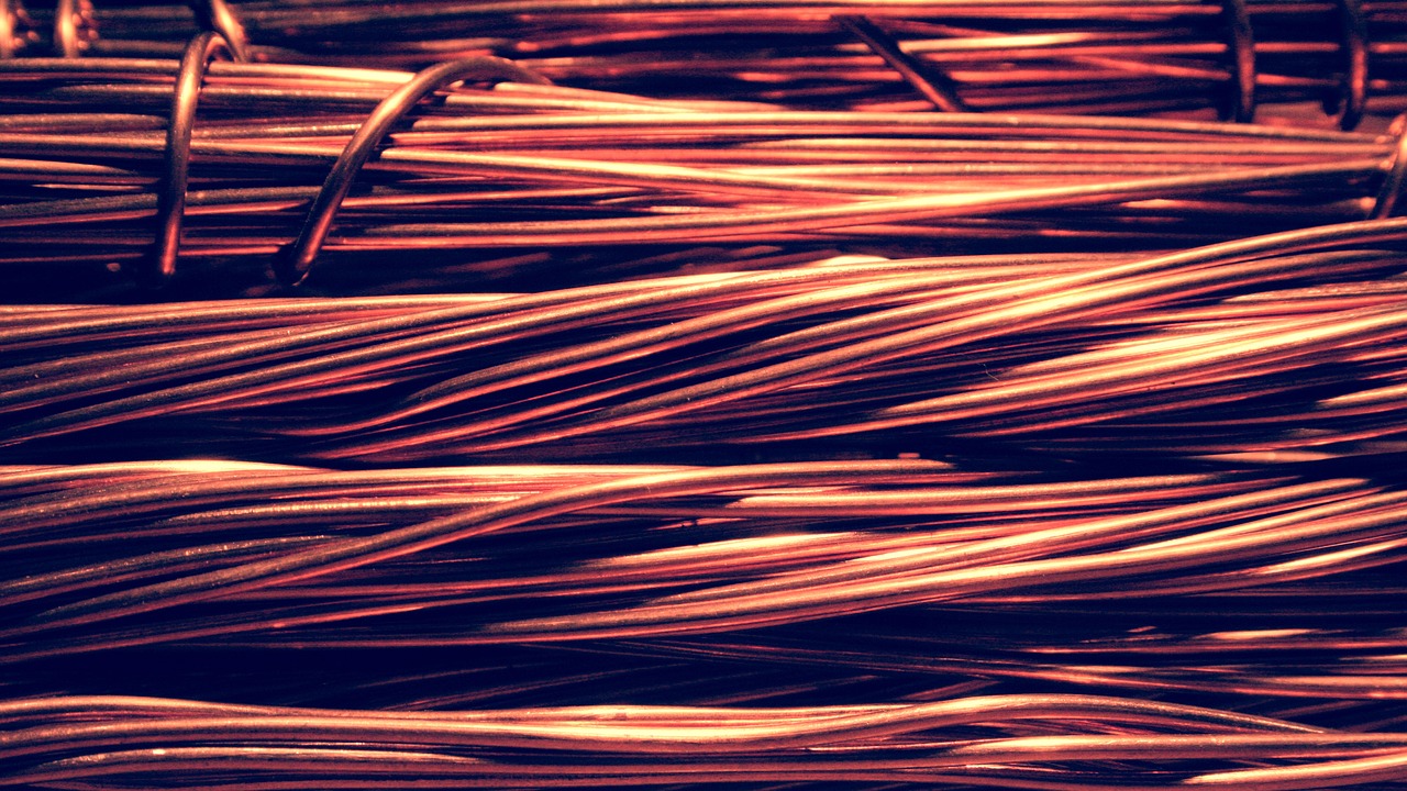 wire copper electric free photo