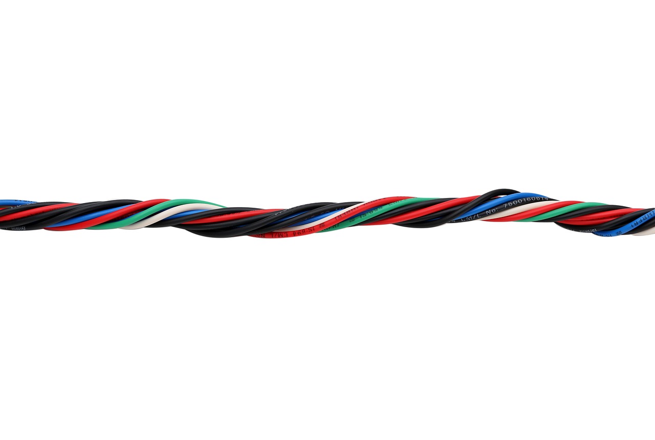 Многоцветный кабель