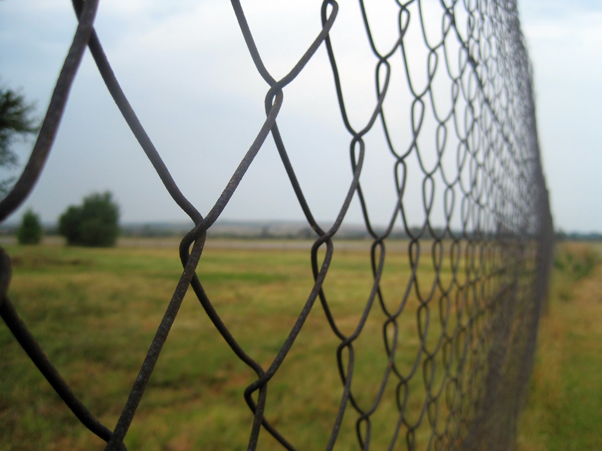 fence wire interlocked free photo