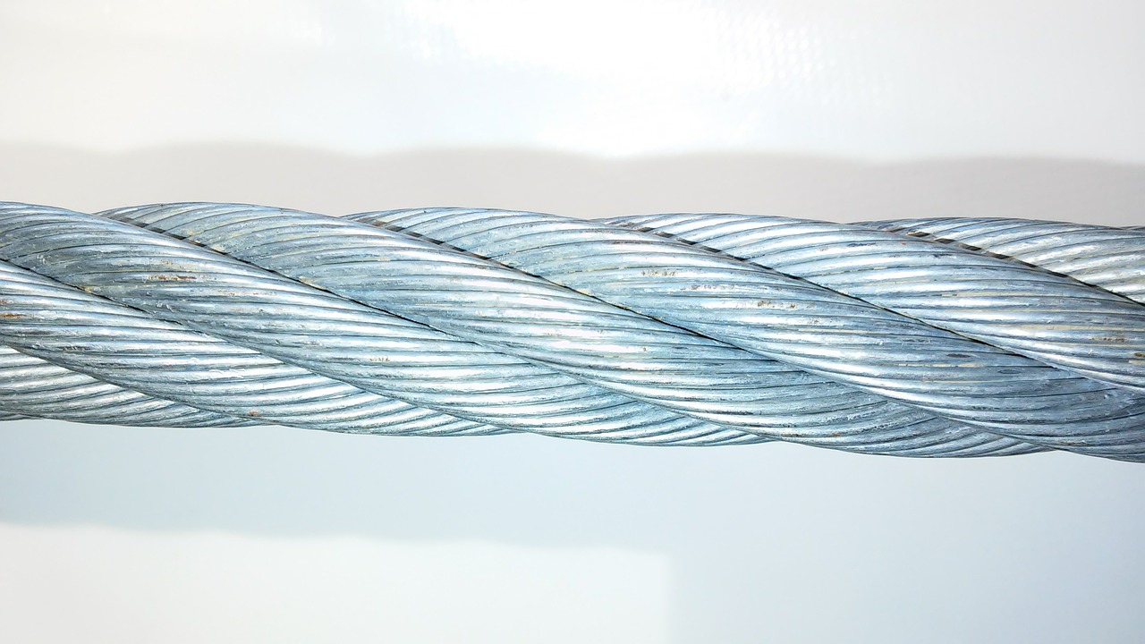 wire rope steel cable wire free photo