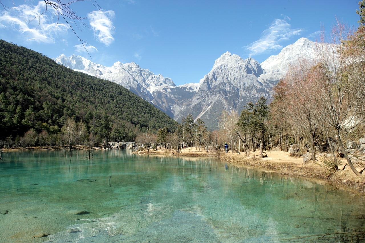 wirung swesan 玉龍 雪山 okryong snow mountain free photo