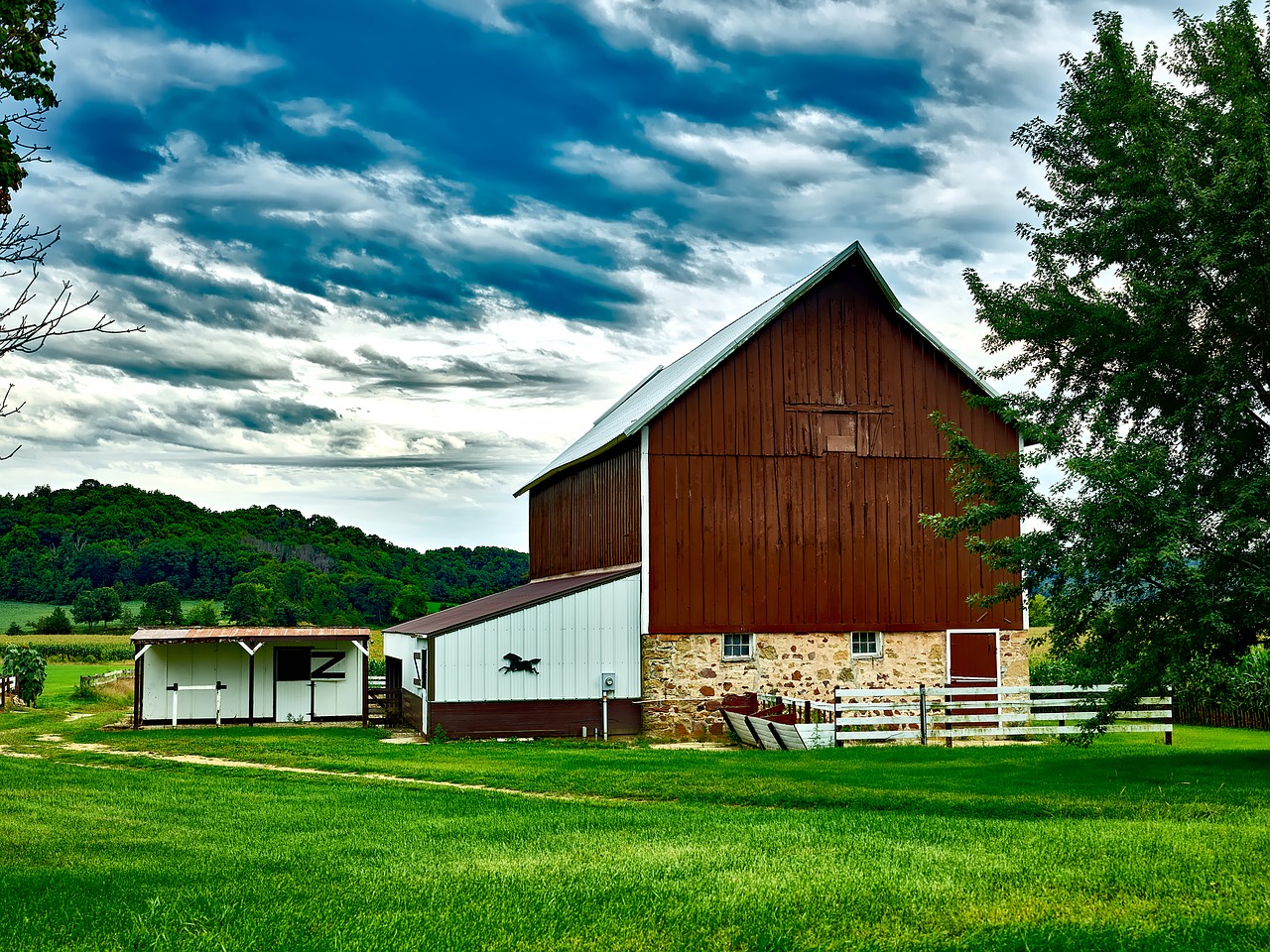 wisconsin farm country free photo