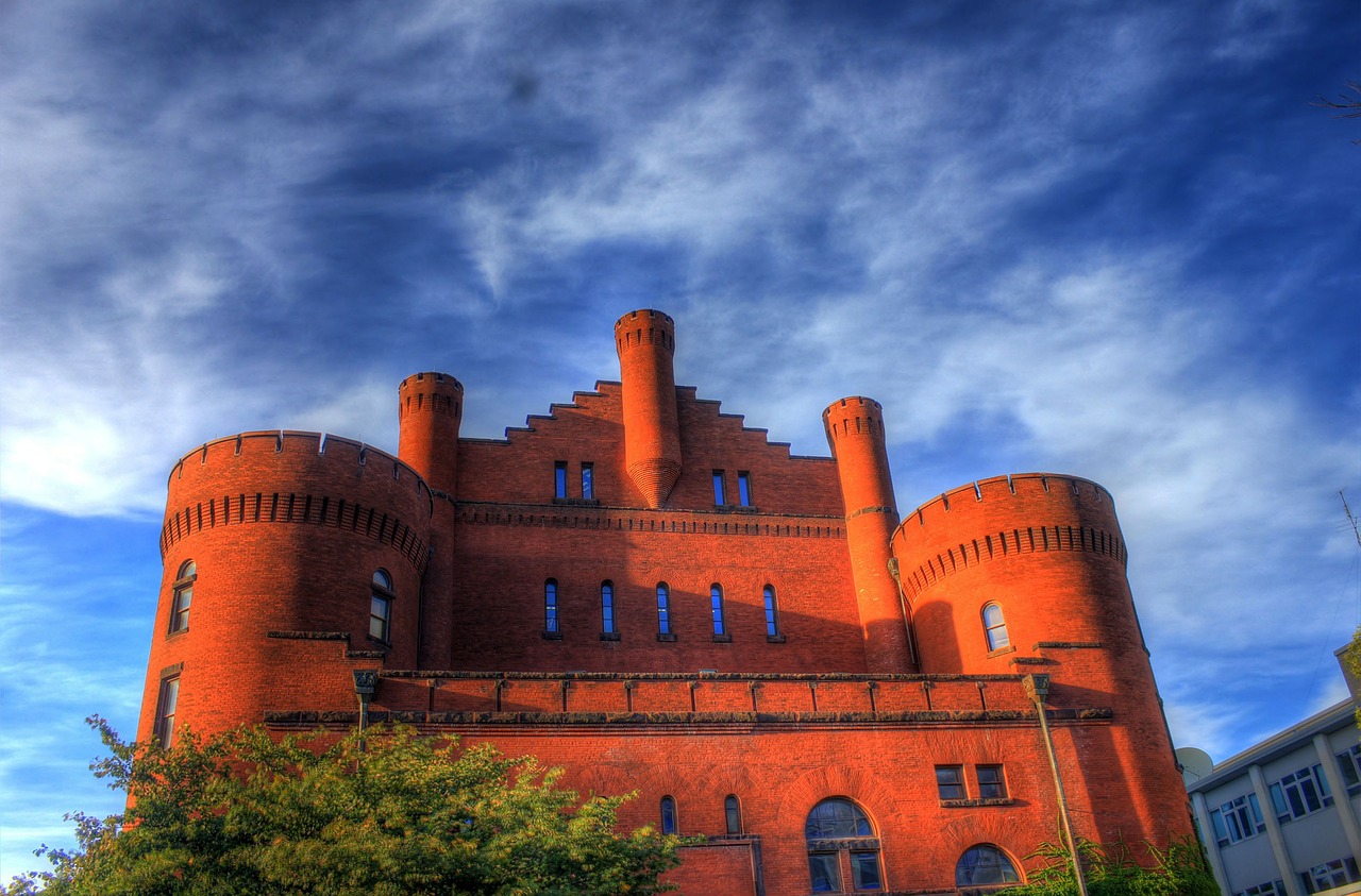 wisconsin castle architecture free photo