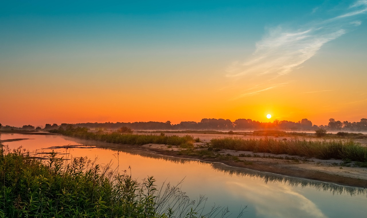 wisla  sunrise  morning free photo