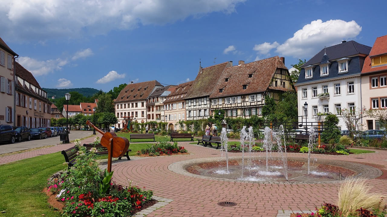 wissembourg france vineyards free photo
