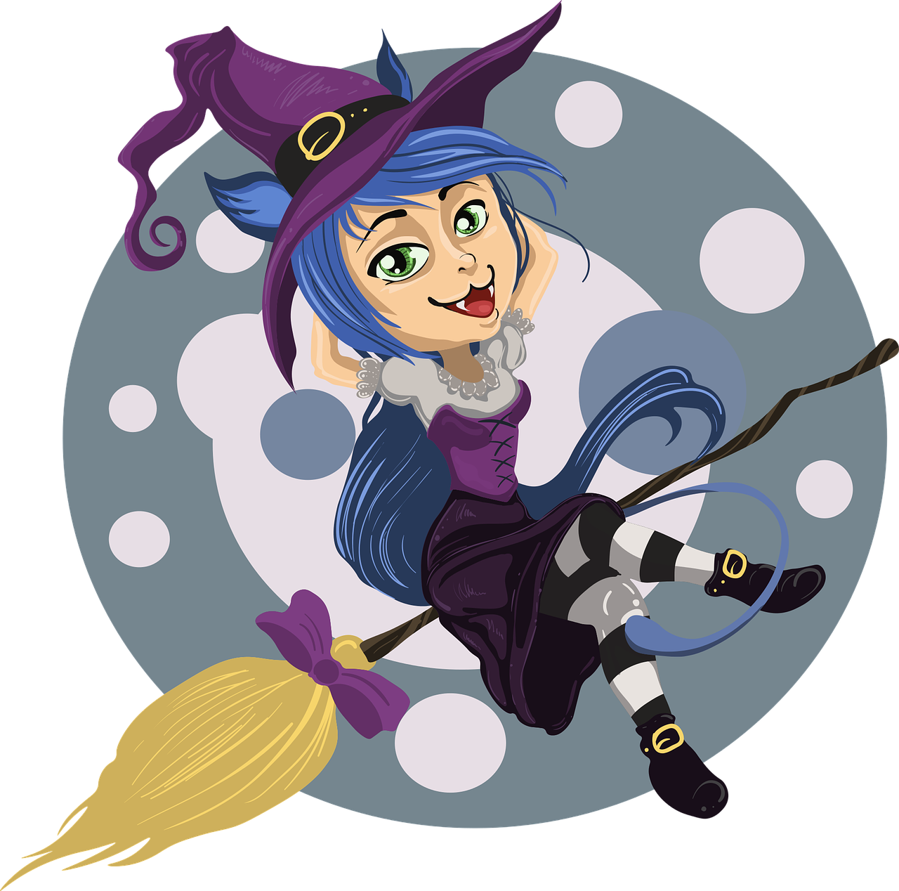 witch halloween character free photo