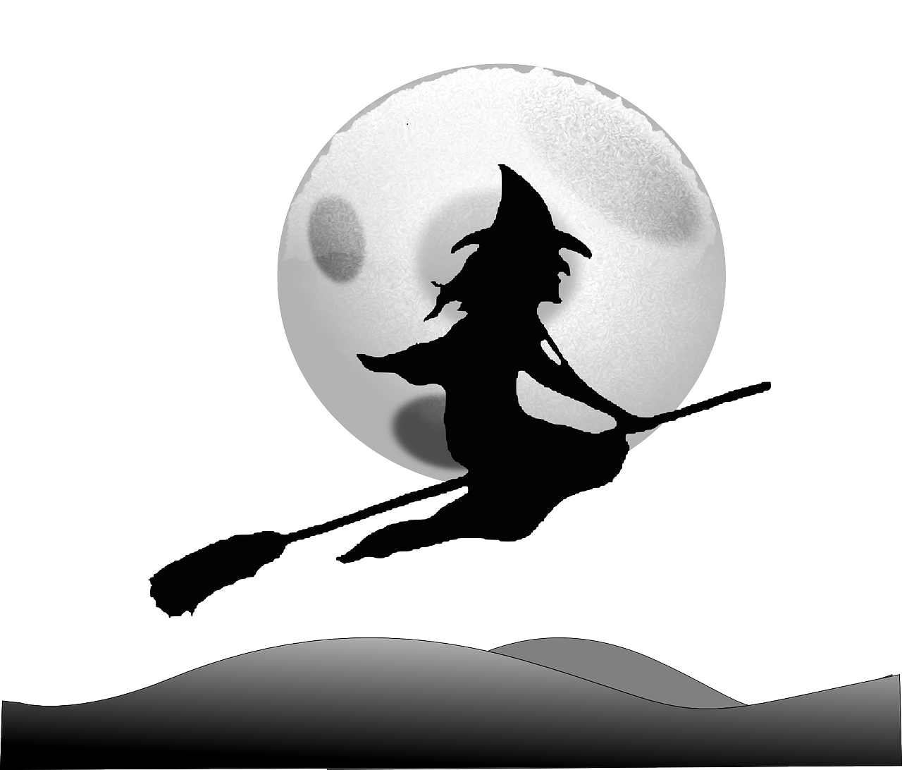 Download free photo of Witch,witchcraft,broom,broomstick,flying - from need...
